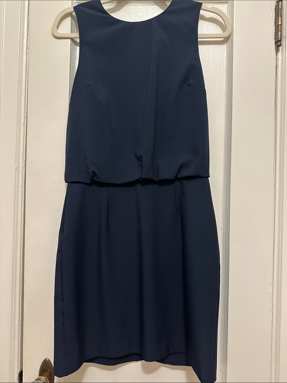 Banana Republic Factory Dark Blue Mini Dress